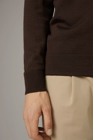 STRELLSON Sweater ' Marek ' in Brown