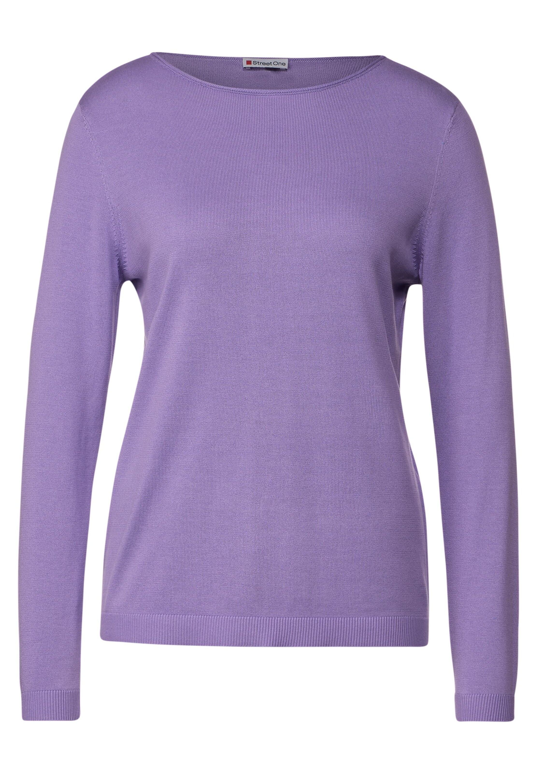 STREET ONE Pullover in Lila: Vorderseite