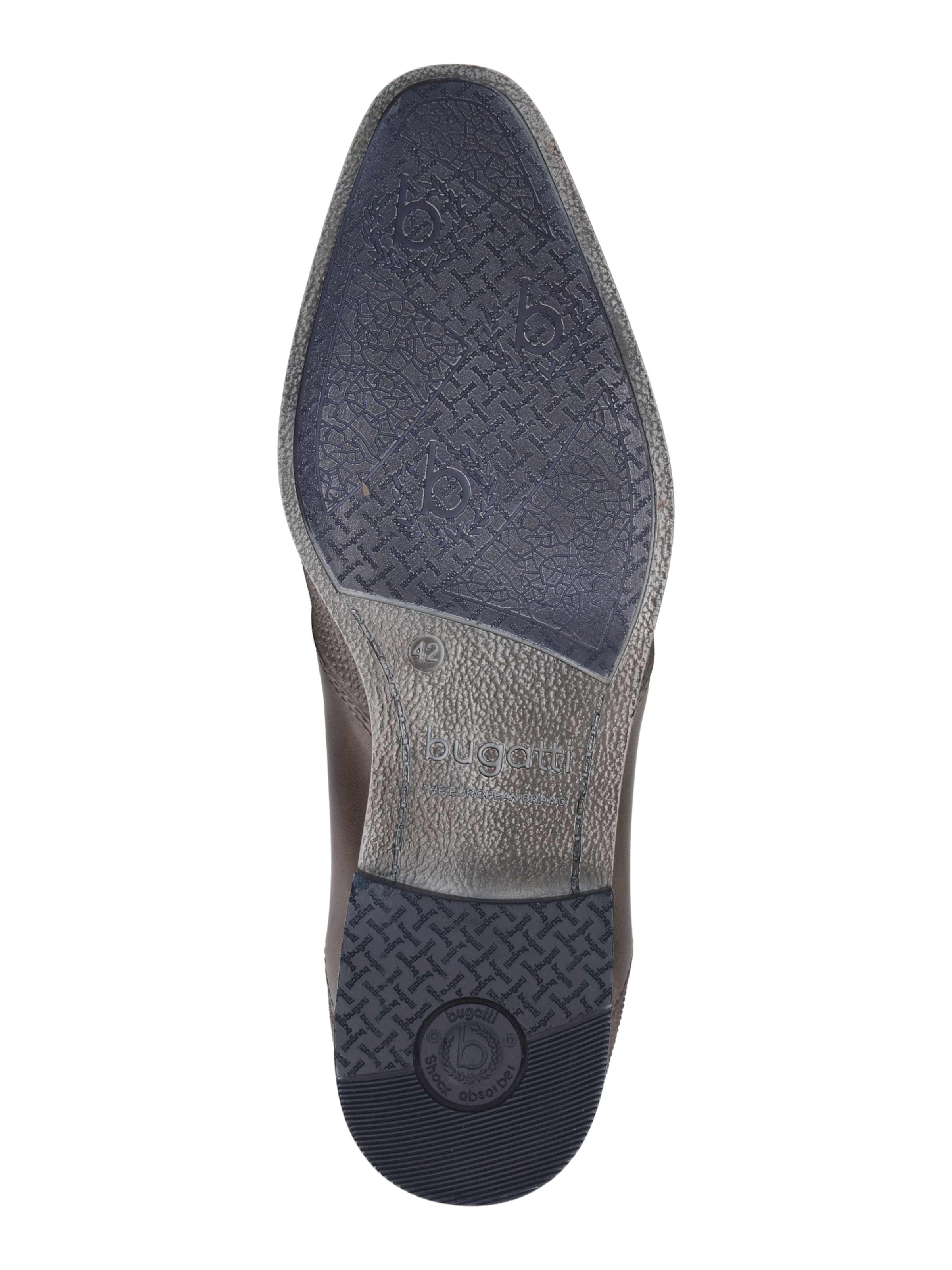 bugatti Schnürschuh in Grau