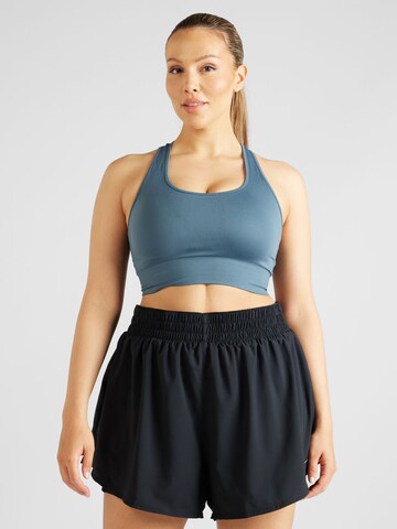 Only Play Curvy Bustier Sports-BH 'DAISY' i blå: forside