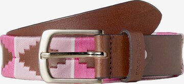 Polo Sylt Belt in Brown: front