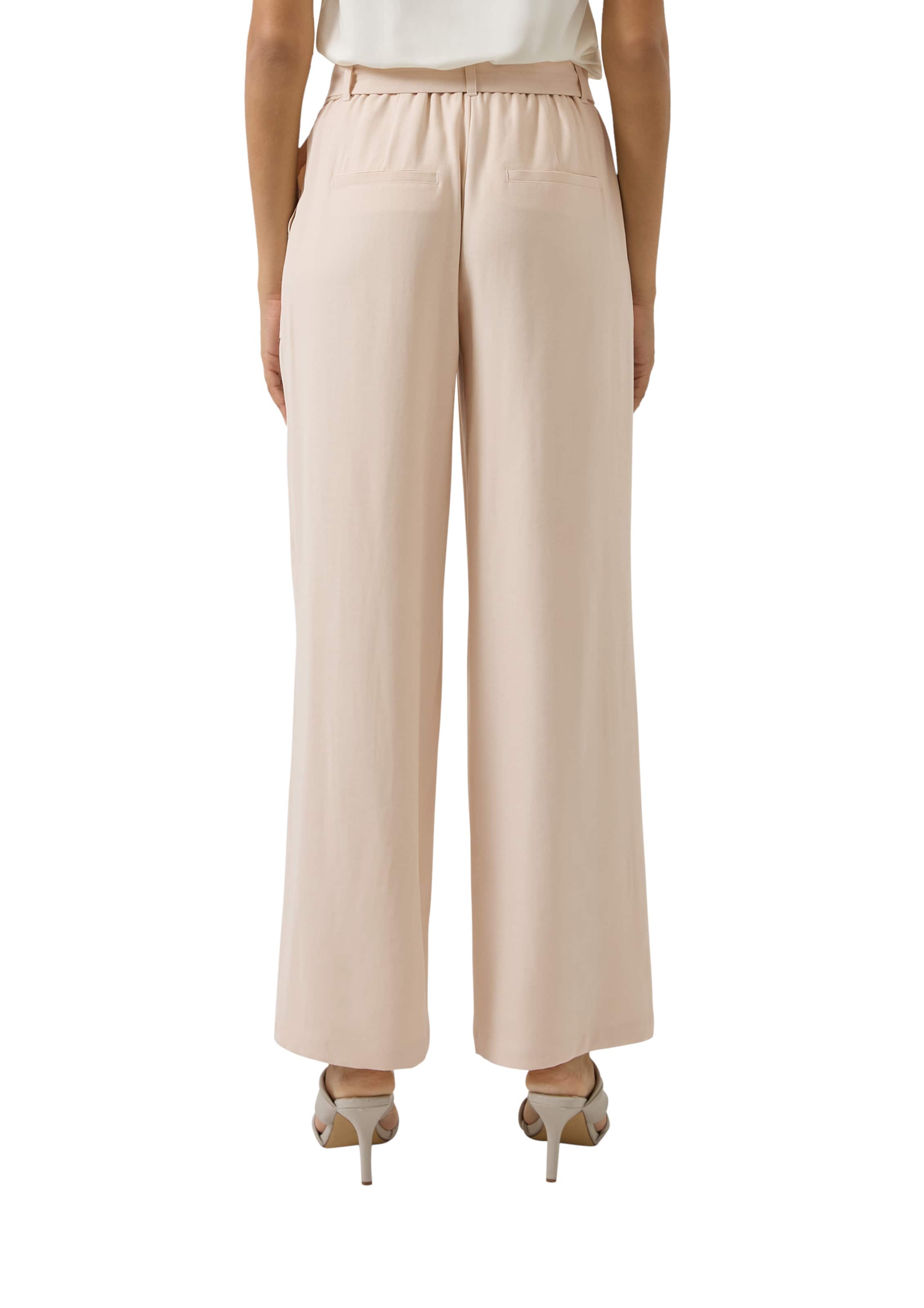 s.Oliver Regular Broek in Beige