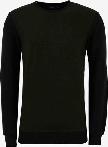 Sweat-shirt Buratti en noir : devant