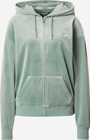 Cardigan 'HALAN' Juicy Couture en vert : devant