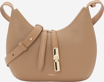 FURLA Taška cez rameno 'GOCCIA' - Béžová: predná strana