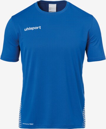 UHLSPORT Funkční tričko – modrá: přední strana