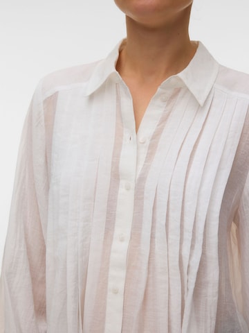 VERO MODA Bluse 'VMMathilda' i hvid