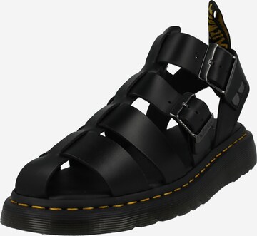 Sandales 'Garin' Dr. Martens en noir : devant