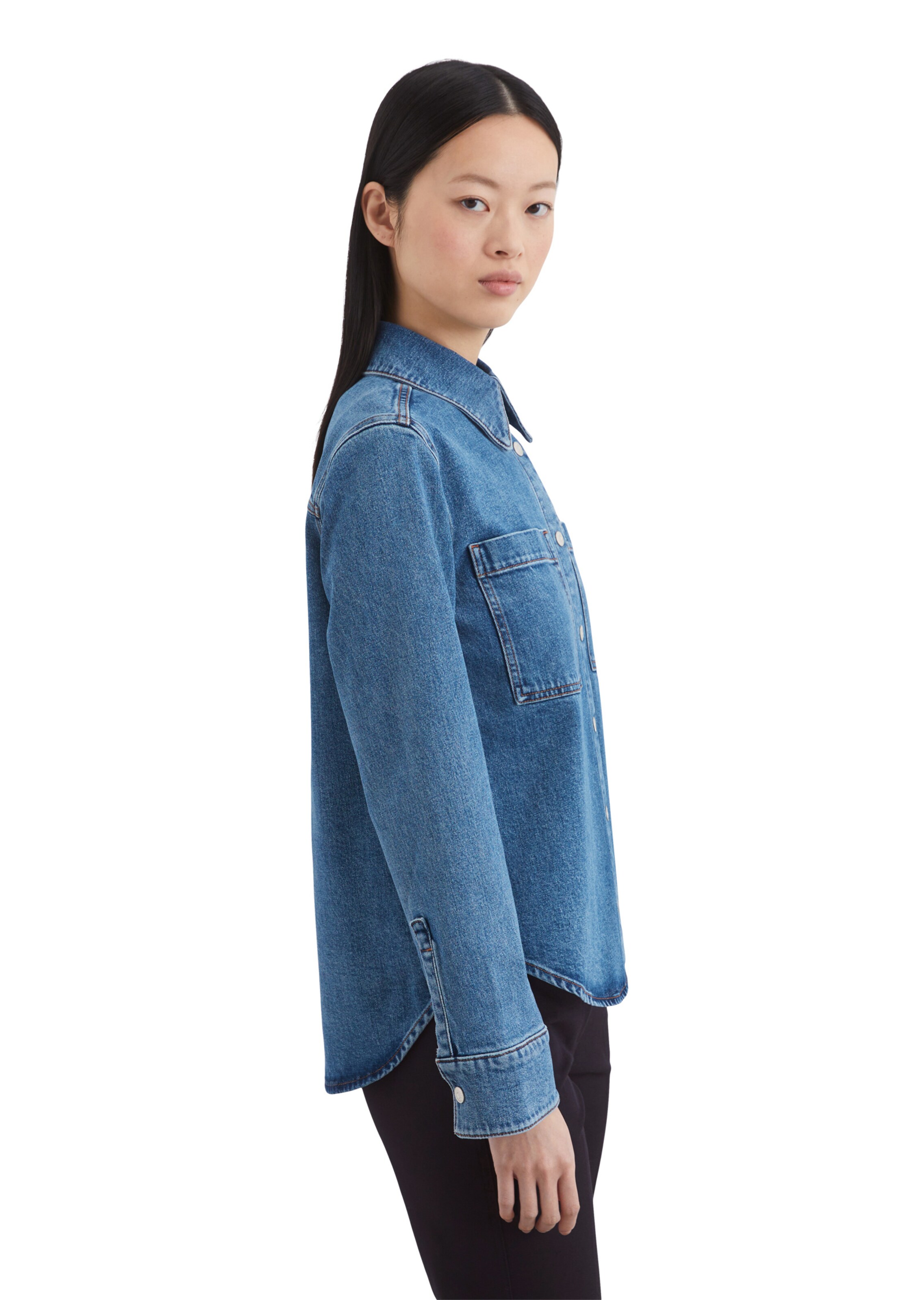 Chemisier Marc O'Polo en bleu