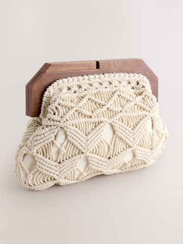 Pochette Next en blanc
