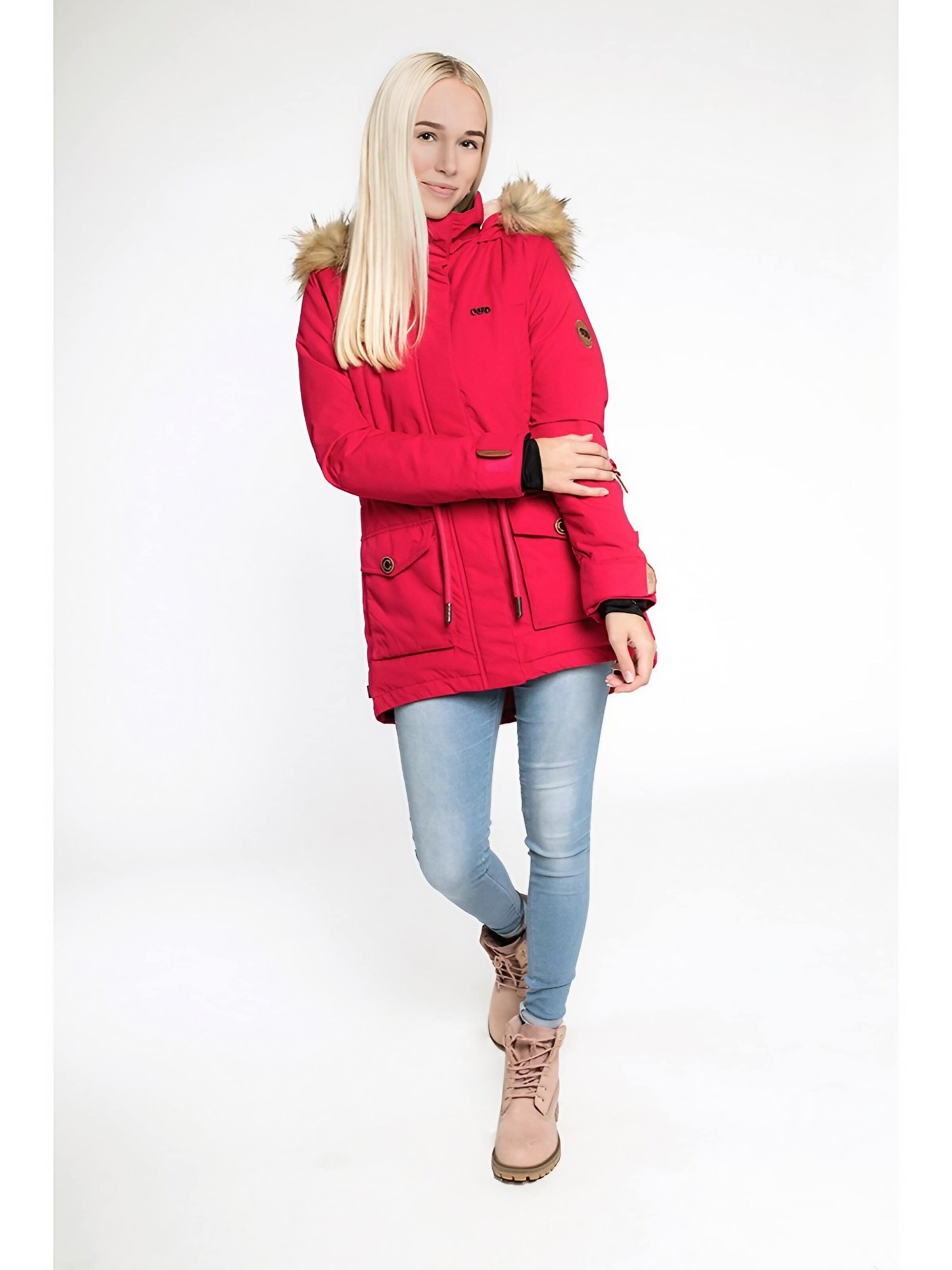 Giacca invernale 'FLORA CNSRD' di CNSRD in rosso