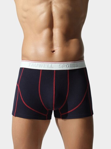 TAUWELL Boxer shorts in Blue: front