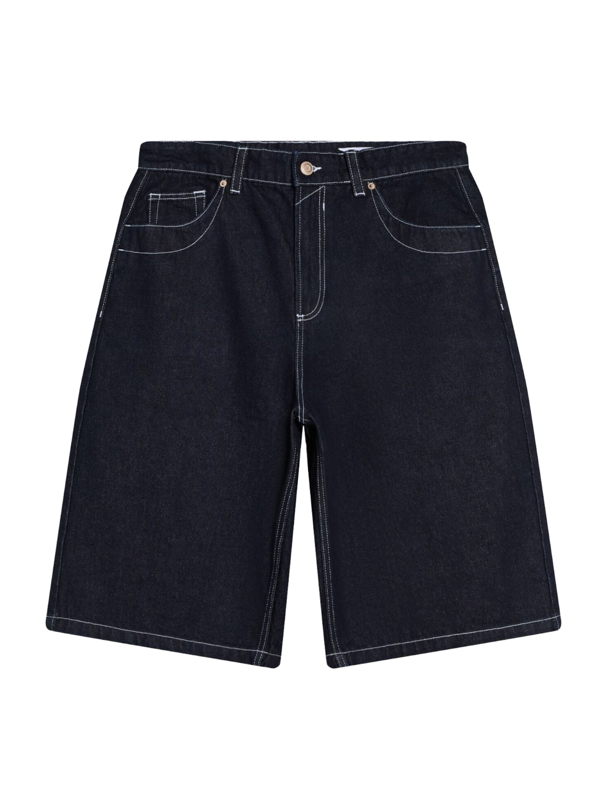 Bershka Wide leg Jeans i blå: framsida