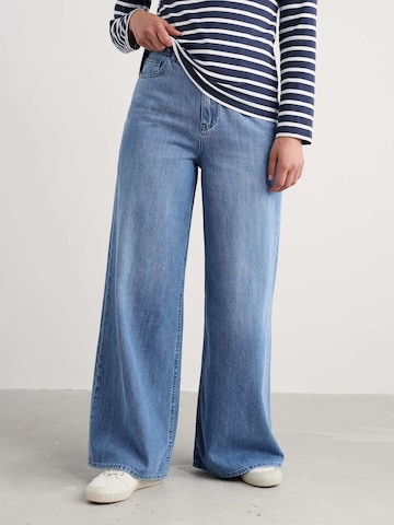 Seasalt Cornwall Wide leg Jeans 'Godrevy' in Blauw