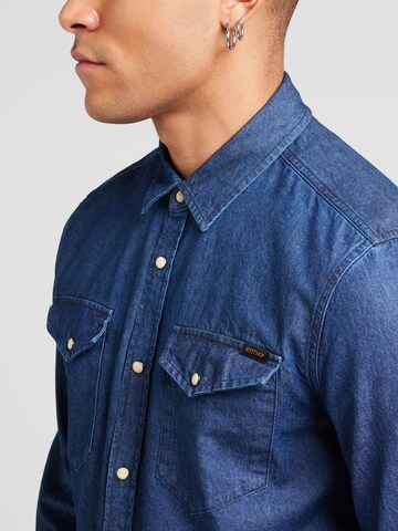 MUSTANG Comfort Fit Hemd 'Duver' in Blau