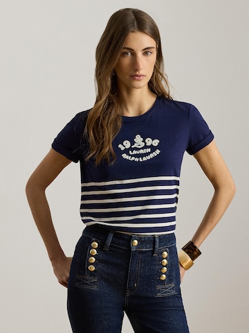 Maglietta di Lauren Ralph Lauren in blu: frontale