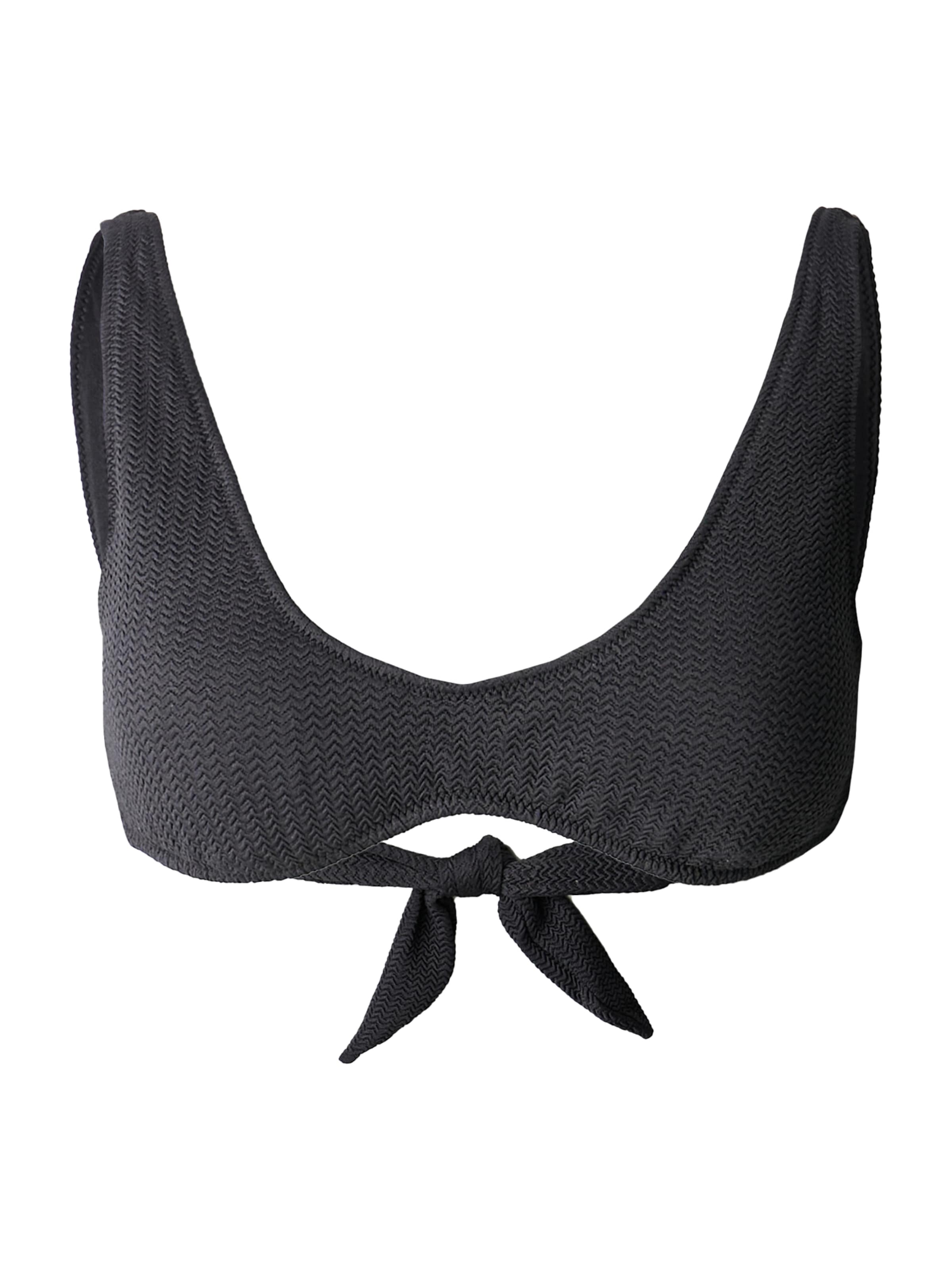 Seafolly Õlapaelteta topp Bikiinitopp, värv must: eest vaates