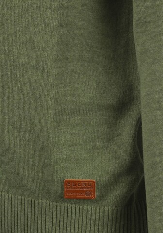 BLEND Knit cardigan 'Lennard' in Green