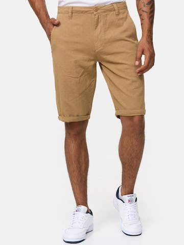 Tazzio Regular Chino 'A202' in Beige: voorkant