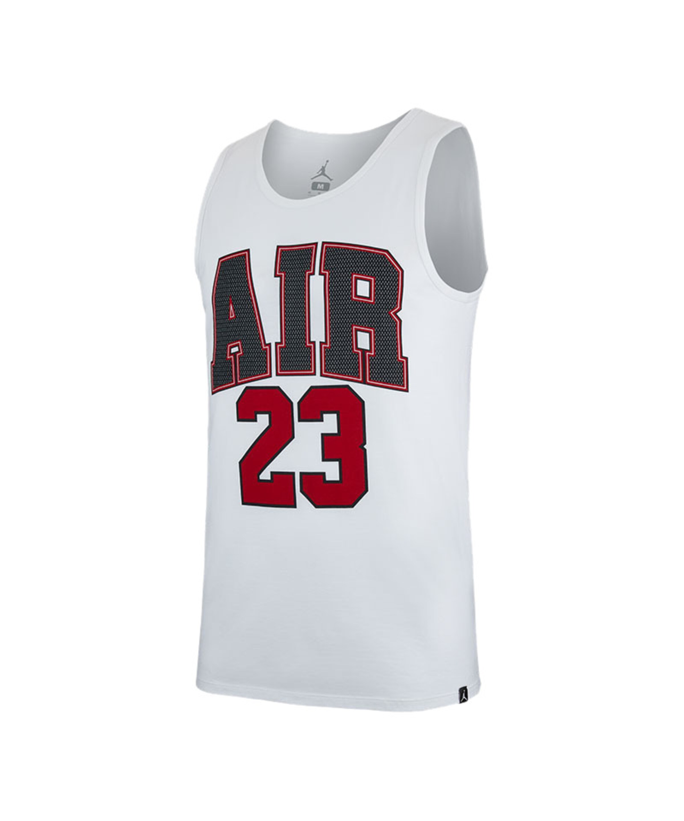 Tricou funcțional de la Jordan pe alb: față