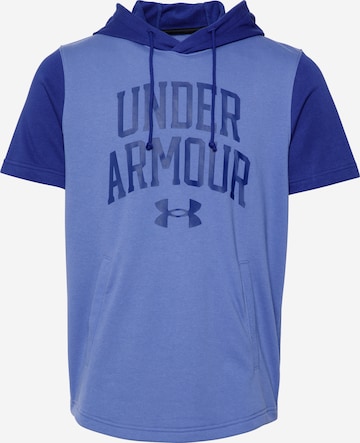 UNDER ARMOUR Sportsweatshirt 'Rival Terry' in Blau: predná strana