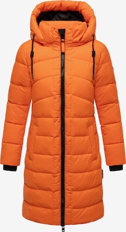 Manteau d’hiver 'Kaltnäschen 16' MARIKOO en orange : devant
