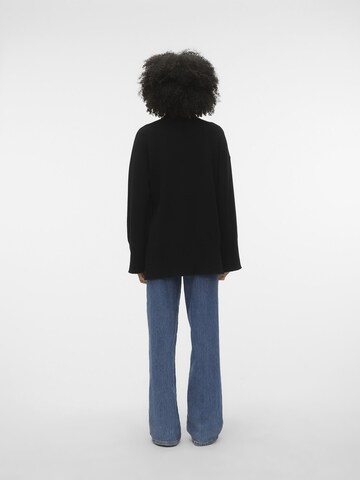 VERO MODA Sweater 'VMGold Needle' in Black