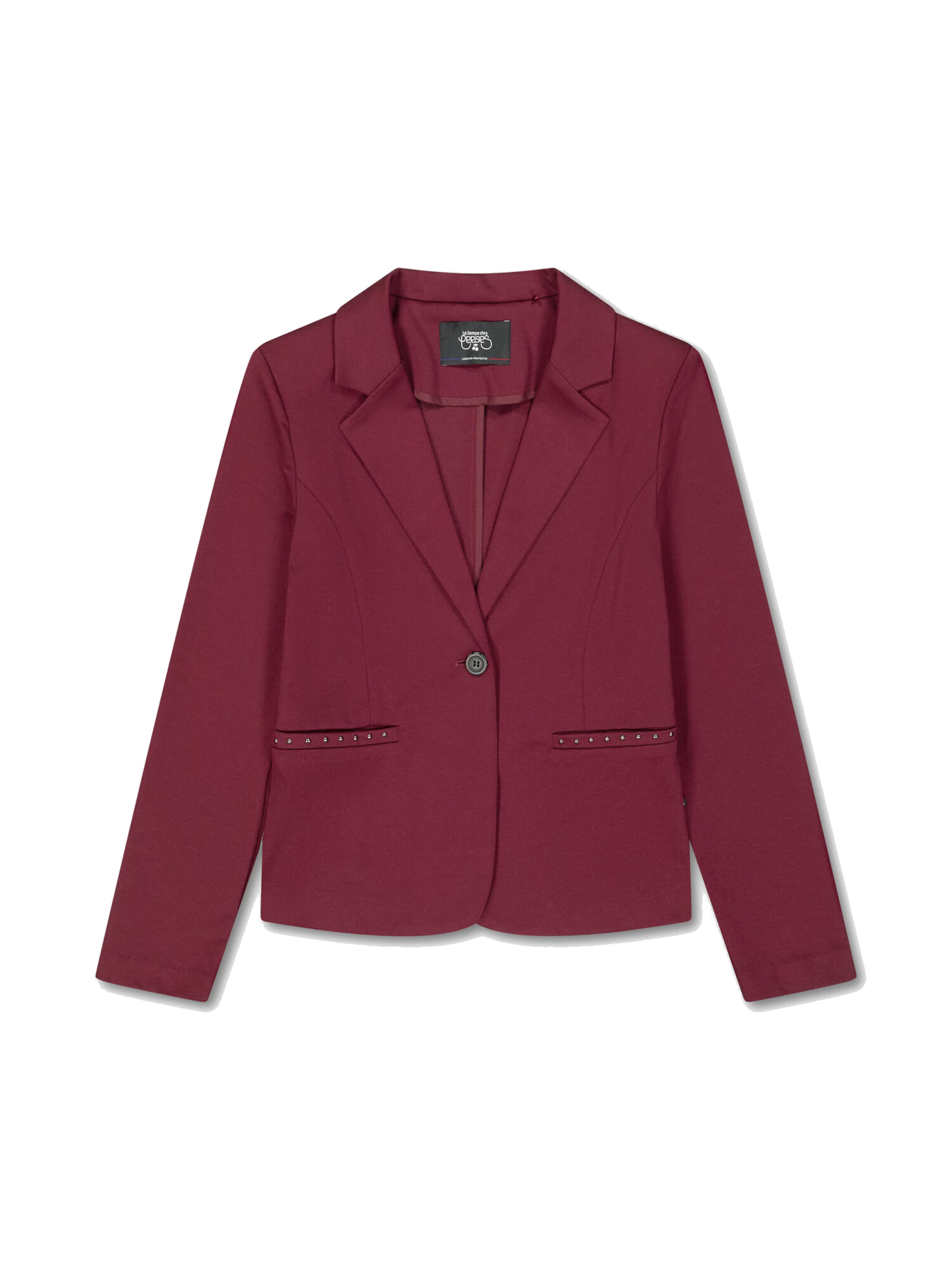 Blazer 'LESLY' Le Temps Des Cerises en rouge : devant
