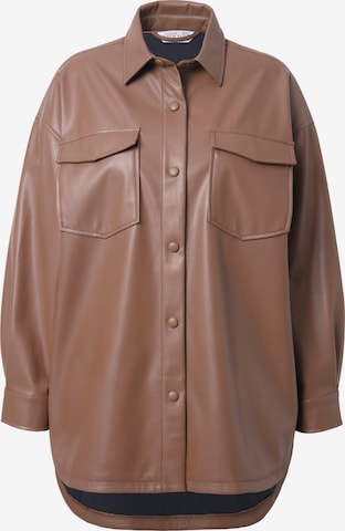 Studio Untold Bluse in Braun: Vorderseite