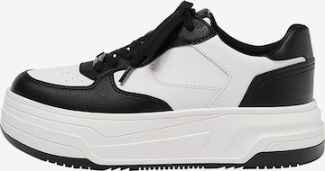 Pull&Bear Platform trainers in Black