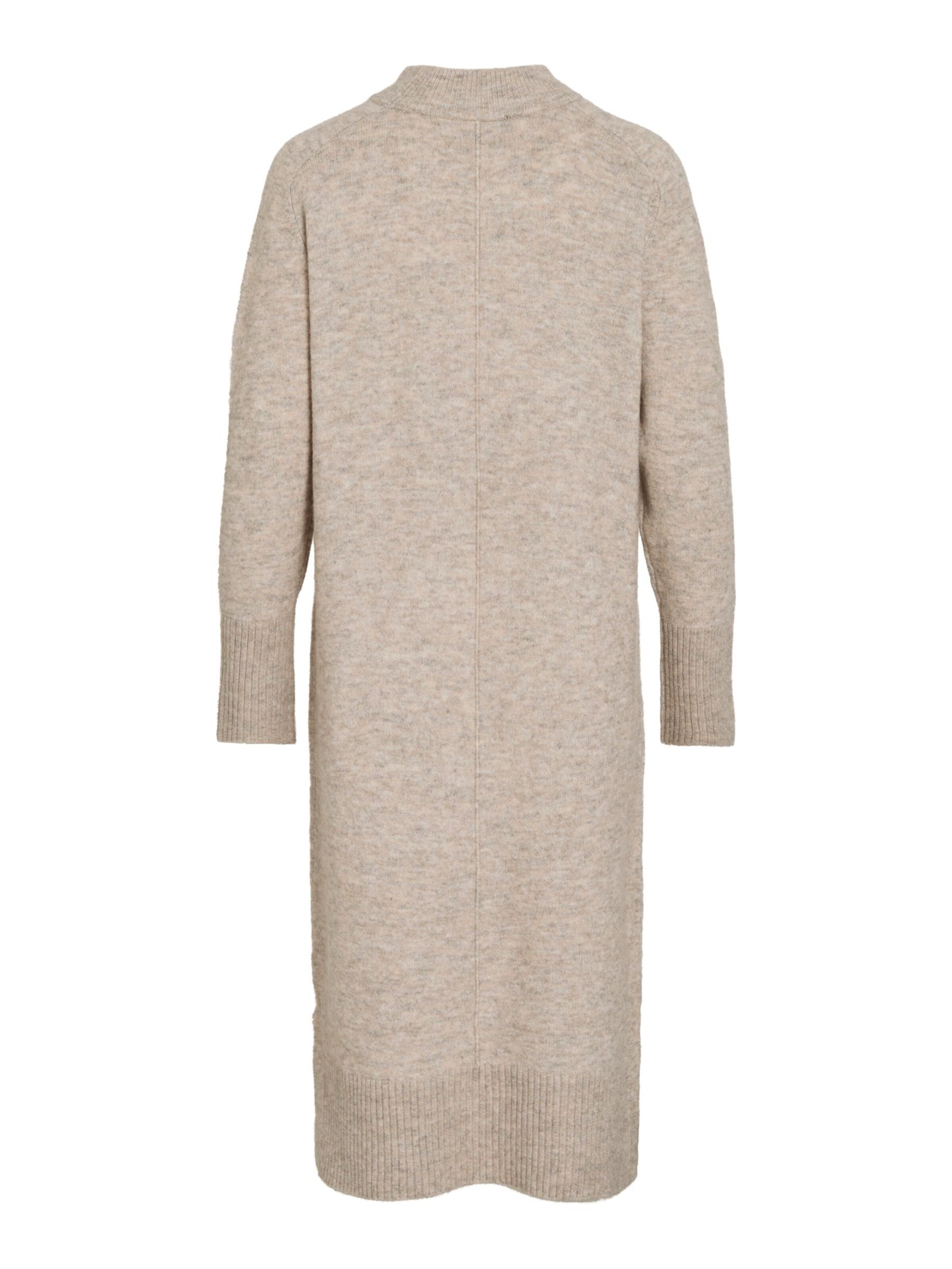 VILA - Vestido de punto 'VIJAKIA' en beige