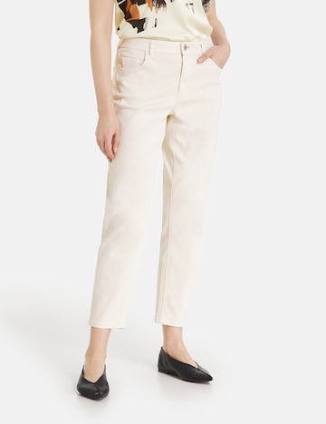 TAIFUN Tapered Jeans in White: front