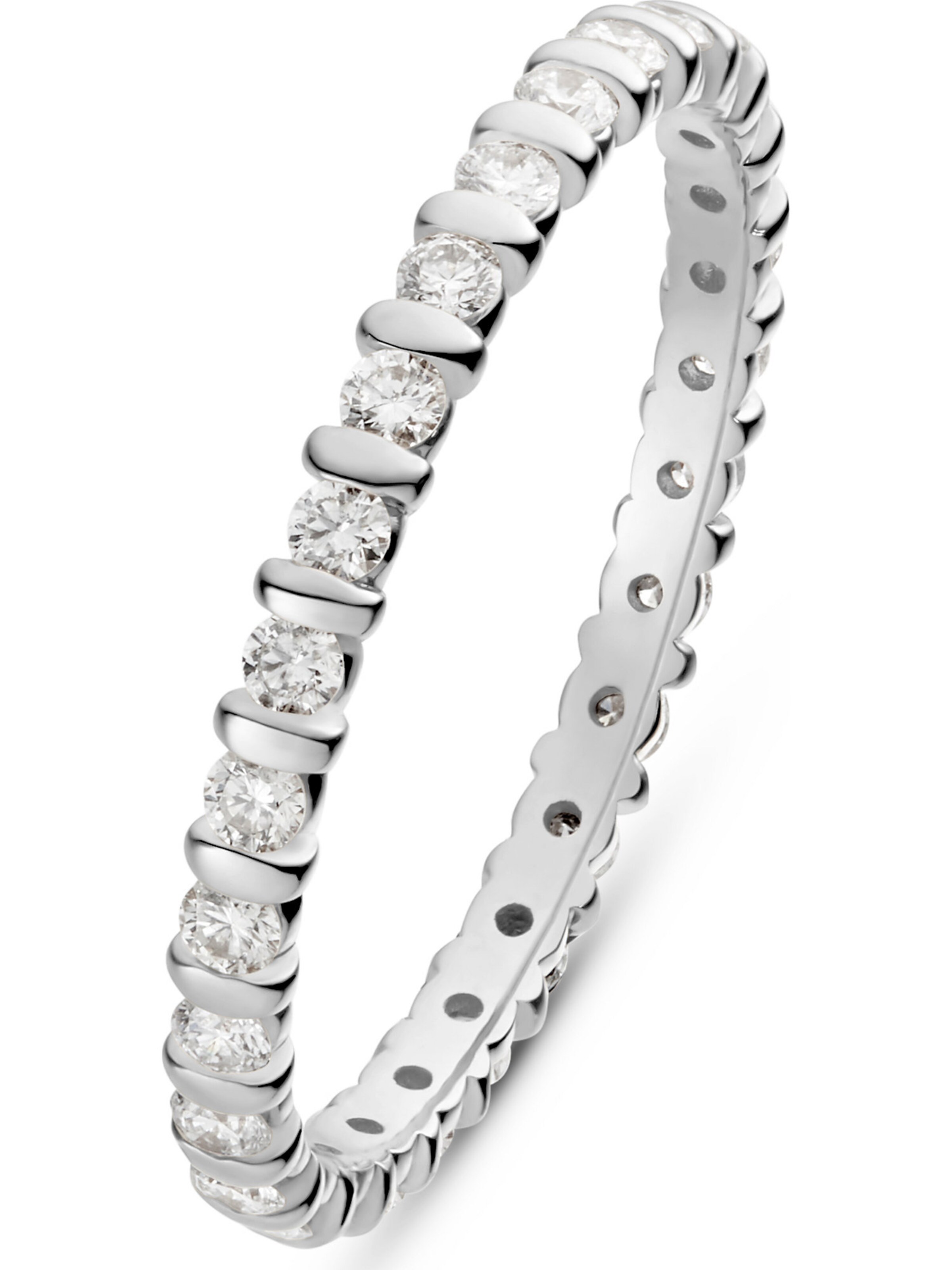 CHRIST Ring in Silber: Vorderseite