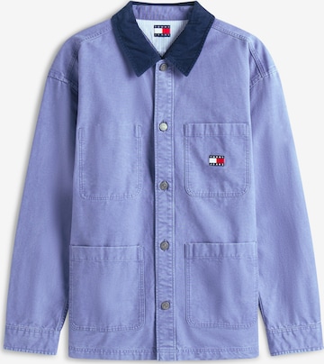 Tommy Jeans Преходно яке в синьо: отпред