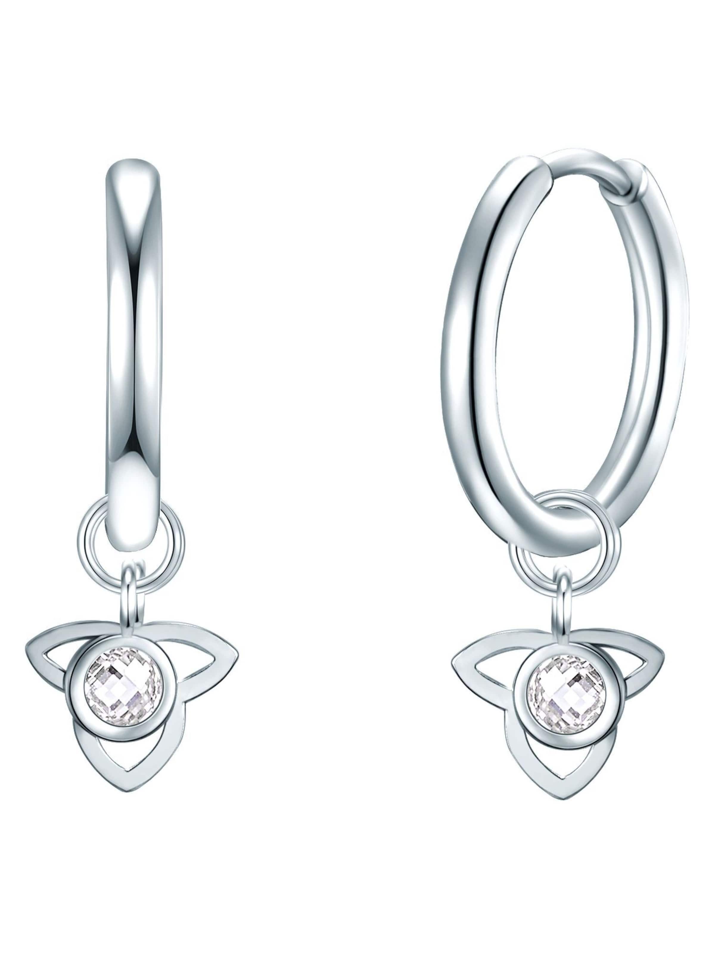 Eastside Ohrringe in Silber: Vorderseite