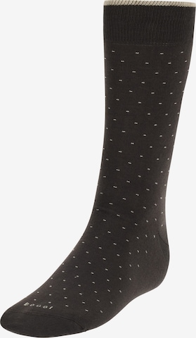 Boggi Milano Sokken in Bruin: voorkant