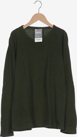 BOSS Sweatshirt & Zip-Up Hoodie in L in Green: front