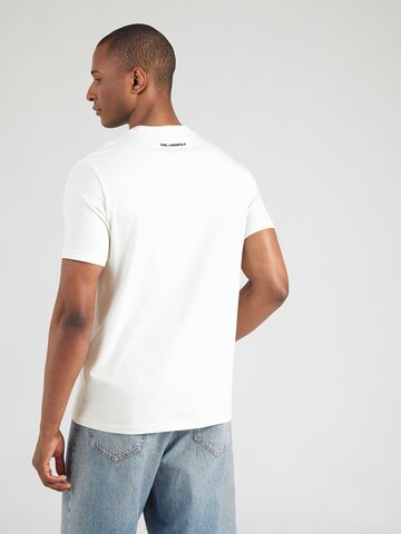 Karl Lagerfeld T-Shirt in Beige