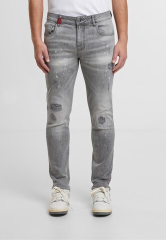 regular Jeans di 2Y Premium in grigio