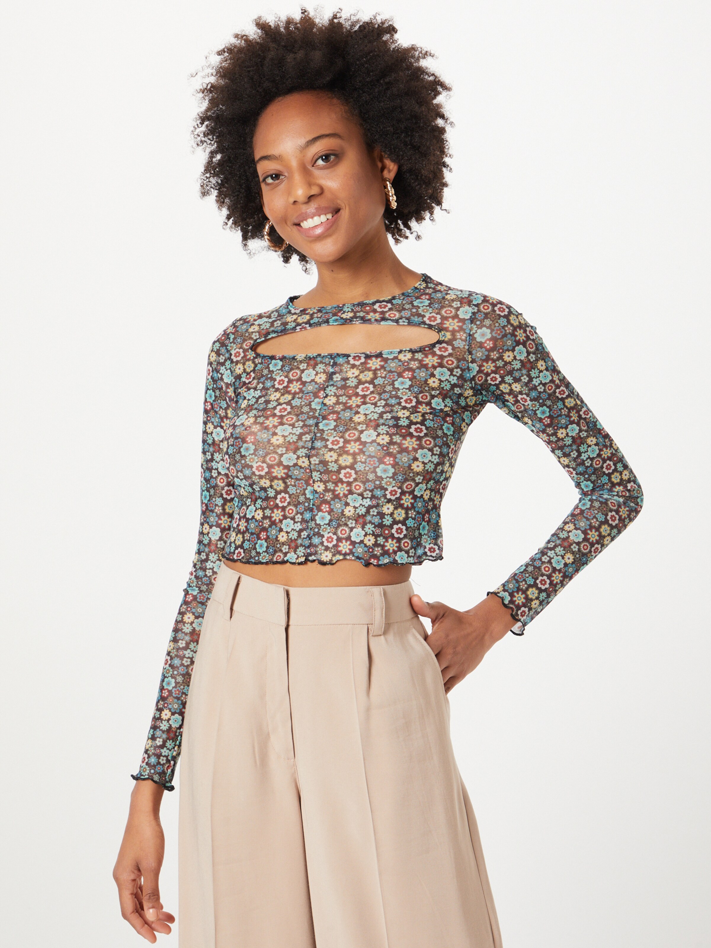 Frauen Shirts & Tops Motel Shirt 'Mardi' in Aubergine - FK90495 Frauen Shirts & Tops Motel Shirt 'Mardi' in Aubergine - FK90495