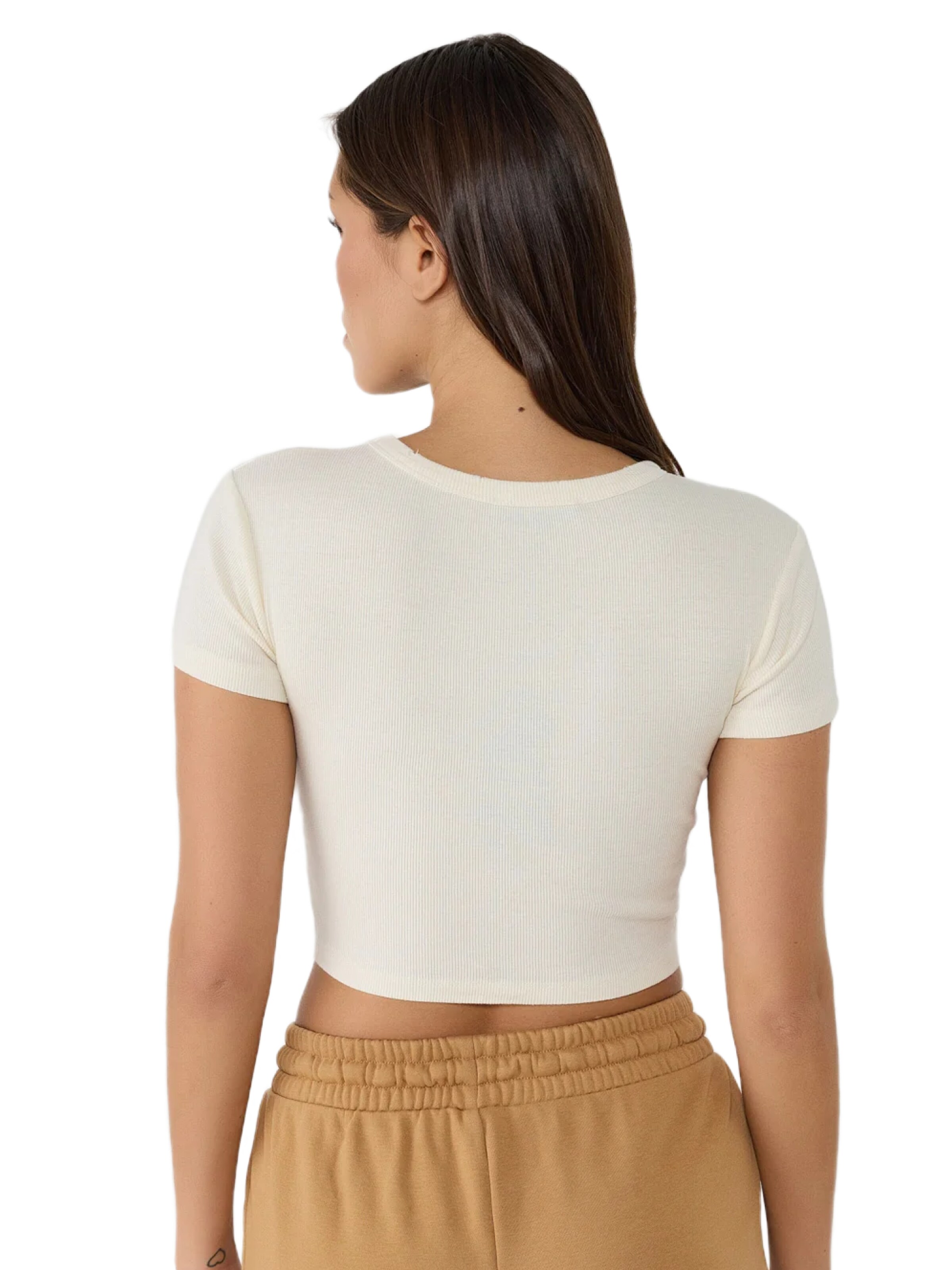 No Matter What Top in Beige