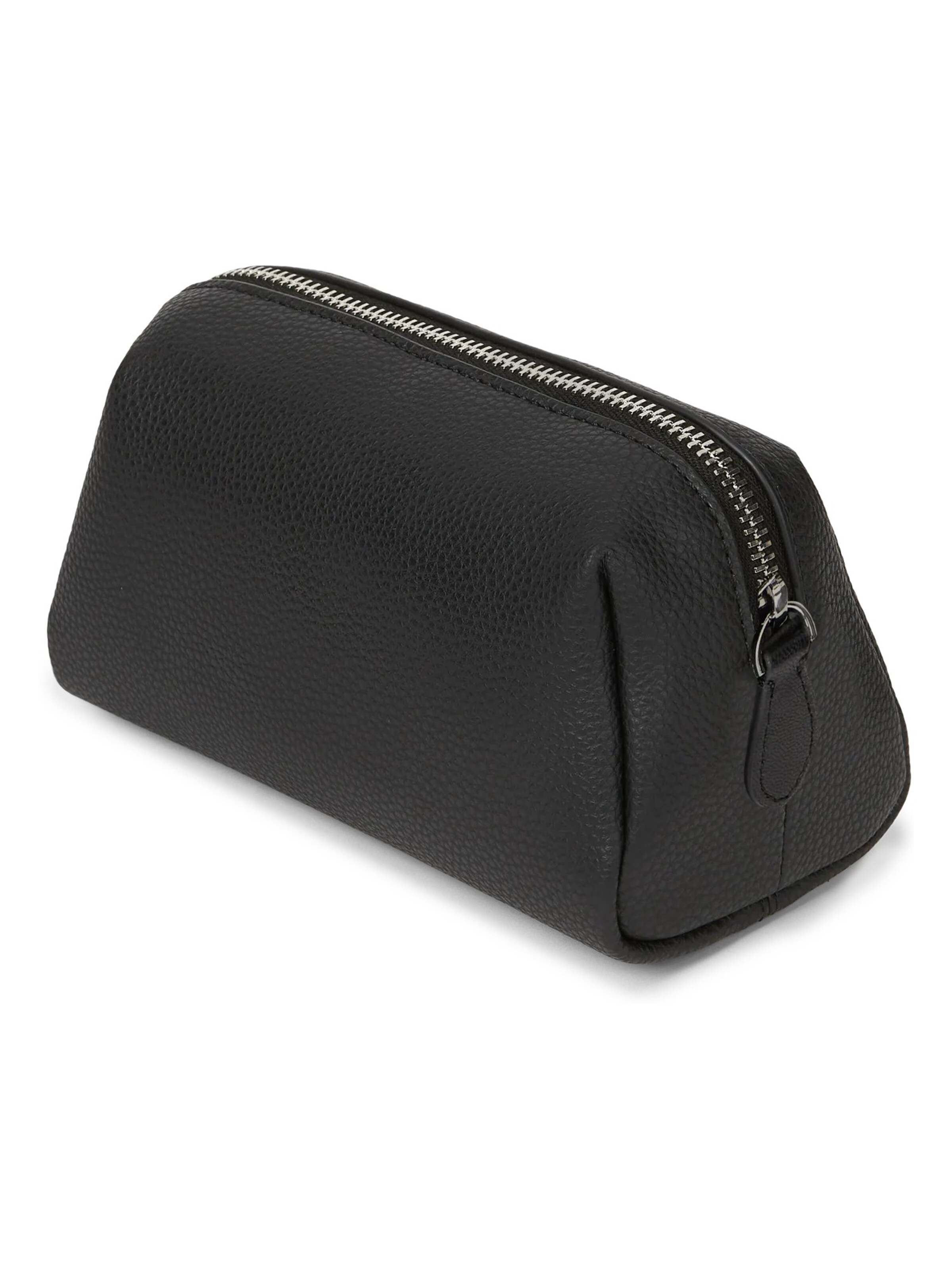 Karl Lagerfeld Чанта за козметика 'Ikon Pebble' в черно