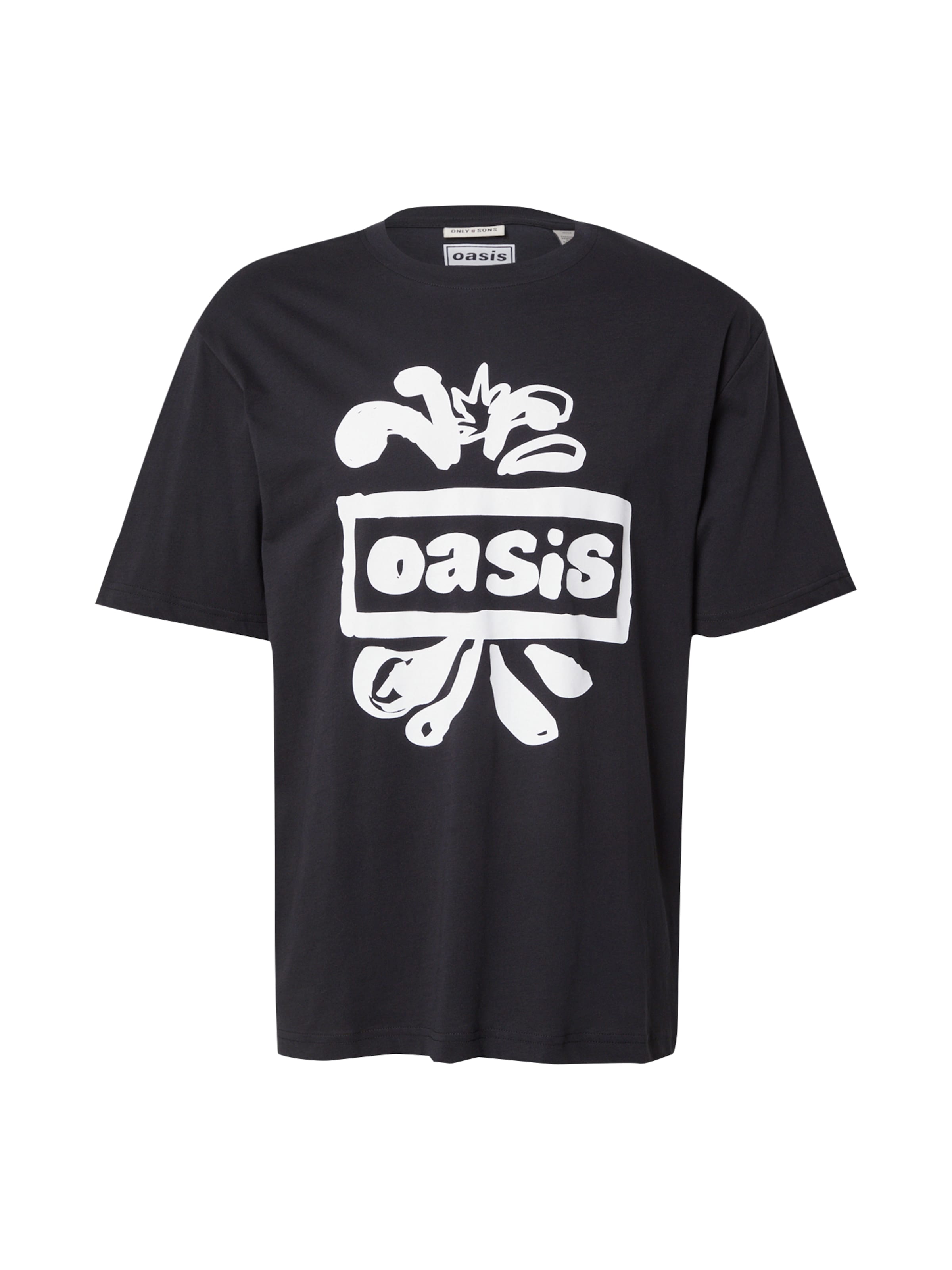 Only & Sons Tričko 'ONSOASIS' - Čierna: predná strana