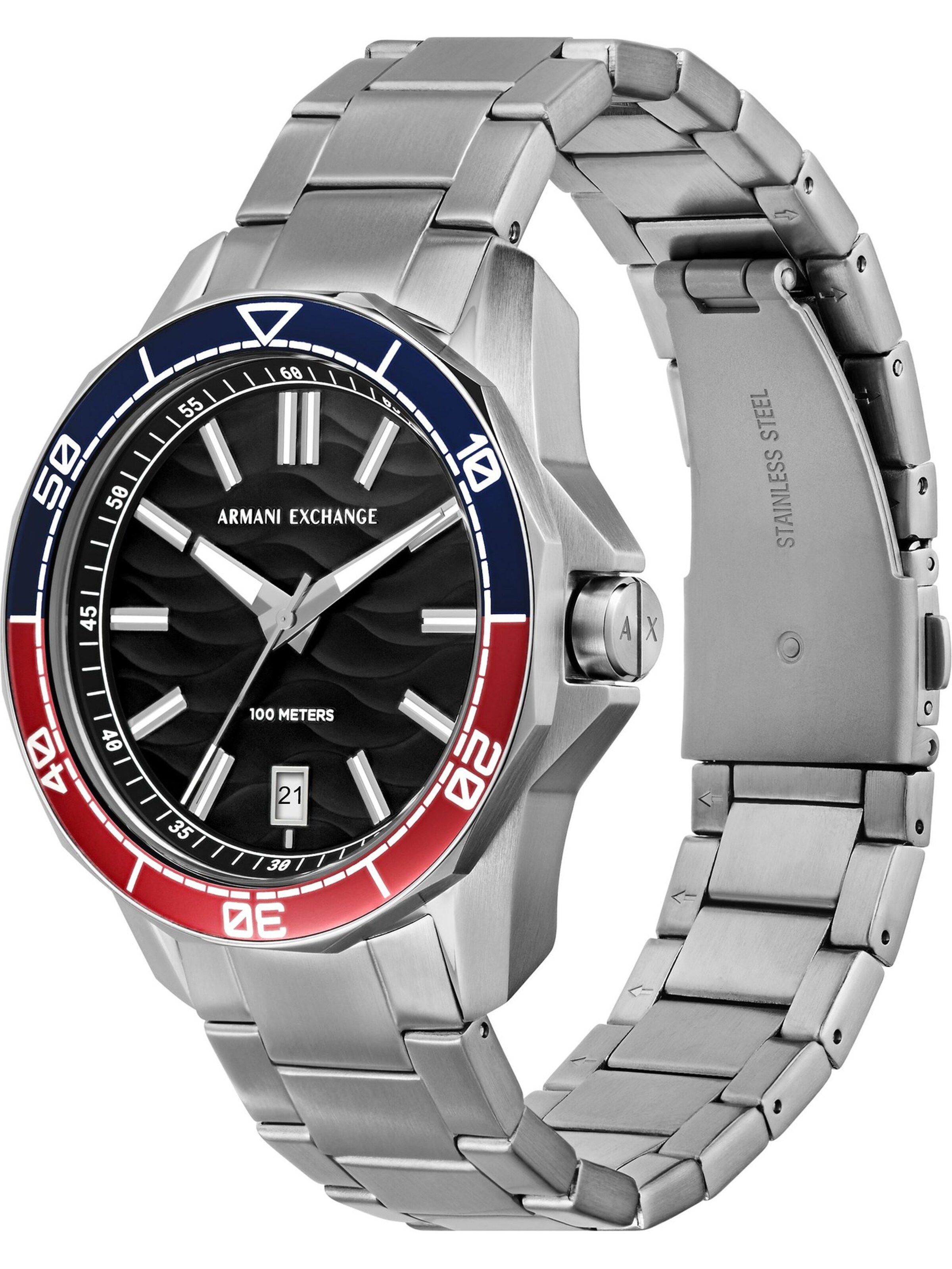 ARMANI EXCHANGE Uhr in Silber