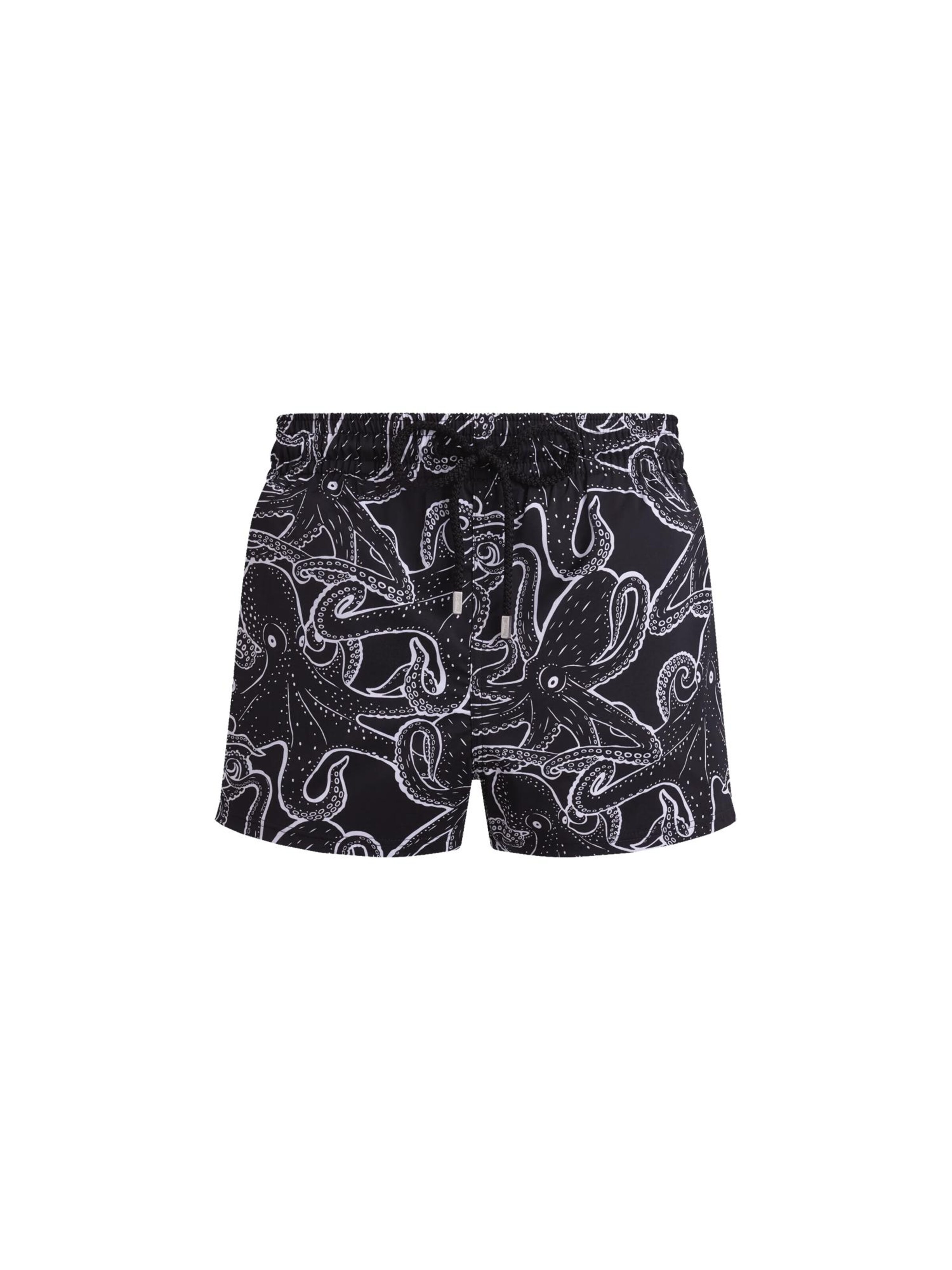 Vilebrequin - Bermudas en negro: frente
