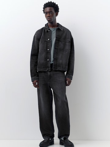 Pull&Bear Between-season jacket in Black