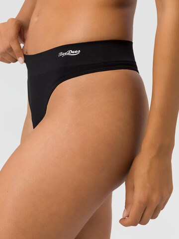 BeeDees Thong 'Comfee' in Black