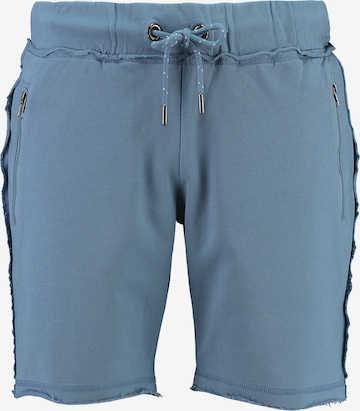 Key Largo Regular Broek 'Benno' in Blauw: voorkant