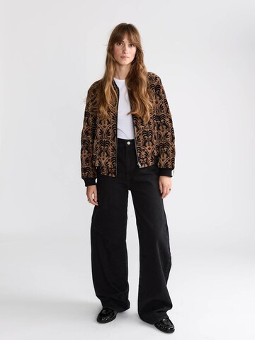 Yahmo Between-Season Jacket 'Berta' in Brown