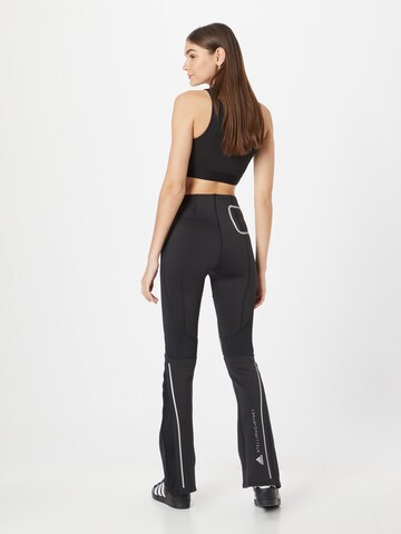 ADIDAS BY STELLA MCCARTNEY Flared Workout Pants in Black